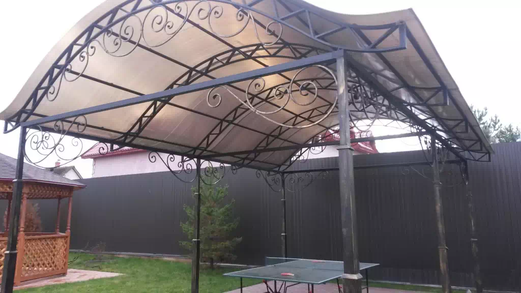 Кованые навесы в Глебовском